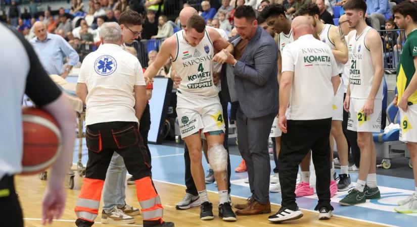 Férfi kosárlabda: műteni kell Filipovity Péter térdét