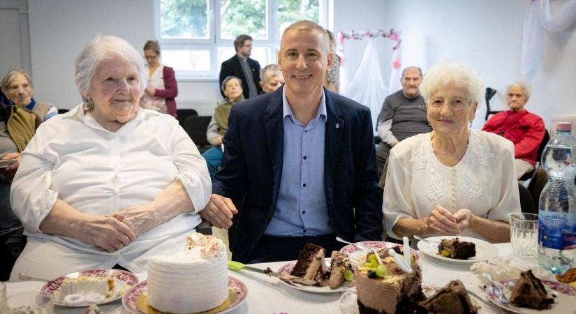 100 éves születésnap Szombathelyen - tánc lett a vége