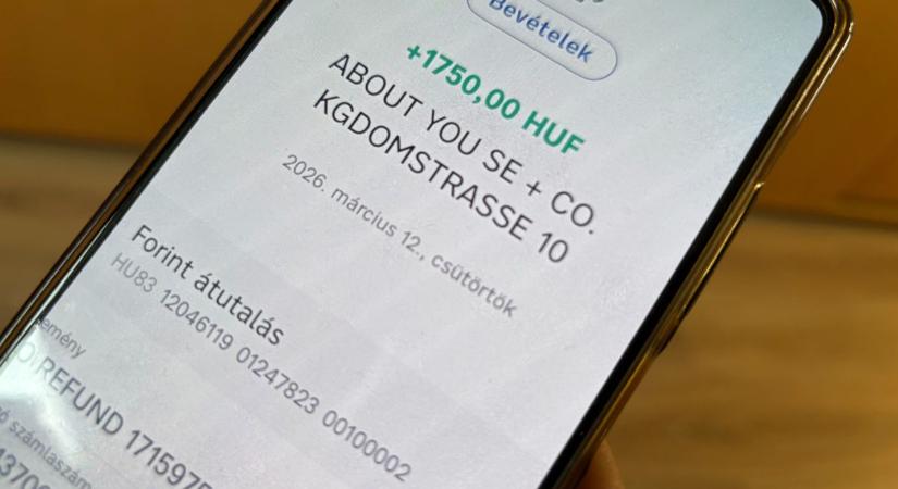1750 forintot utal az About You a magyar vásárlóknak! Ön is megkapta? Itt a lista a feltételekről