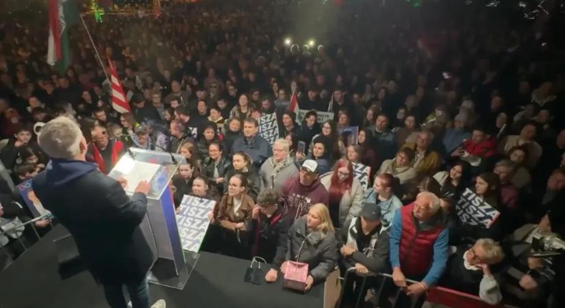 Magyar Péter: Ha valaki a jövőben egy forint közpénzt elemel, akkor velem találja magát szemben, és nem lennék a helyében