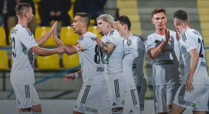 Bombagóllal tartotta életben bajnoki esélyeit a Vasas  videó