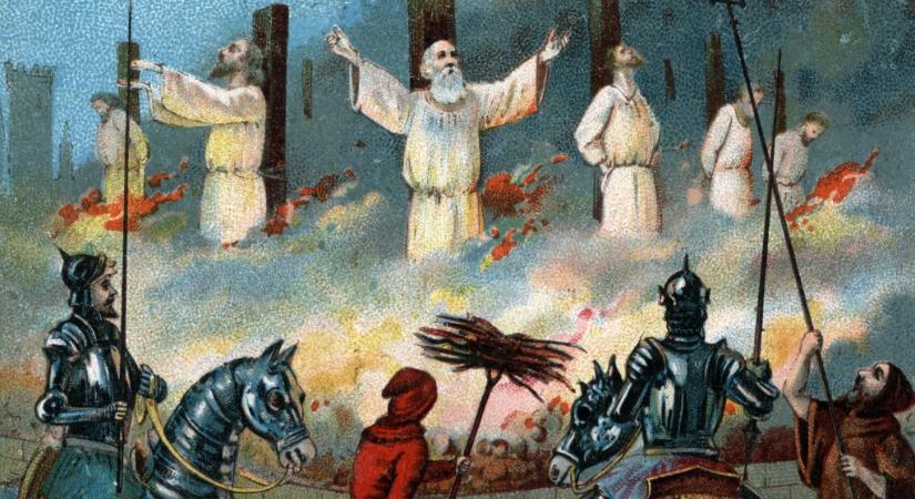 Így végezték ki az utolsó templomos nagymestert