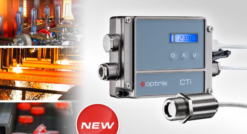 Az Optris megbízható infravörös érzékelőkkel bővíti a CTi pirométer-sorozatát – új CTi 1M, CTi 2M és CTi LTfast modellek