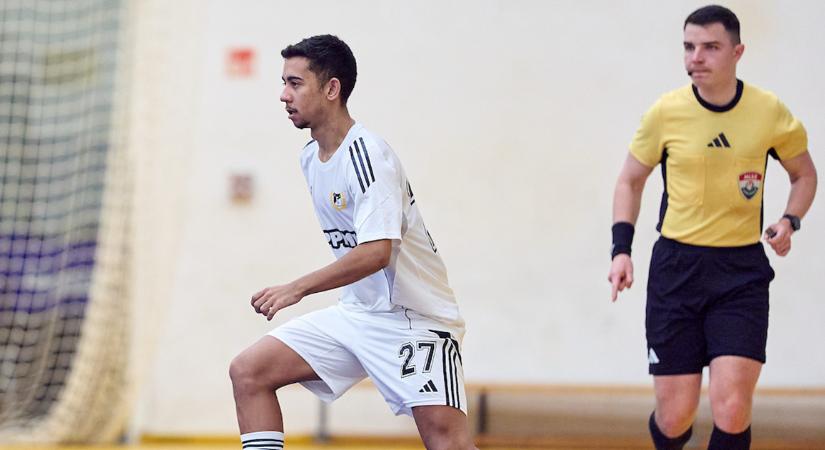 Egy ponttal gazdagodtak Nyírbátorban a DEAC férfi futsalosai