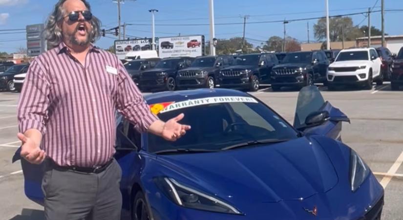 Autót így árulni még nem hallottál