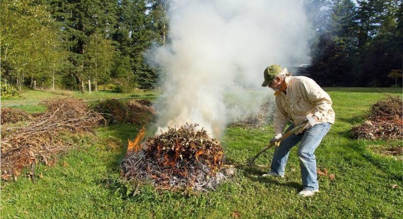 Csak így szabad kerti hulladékot égetni – felhívást tett közzé az önkormányzat