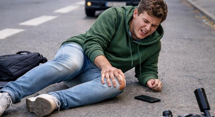 Aggodalom: jelentős mértékben növekszik az elektromos rollerekkel kapcsolatos balesetek száma