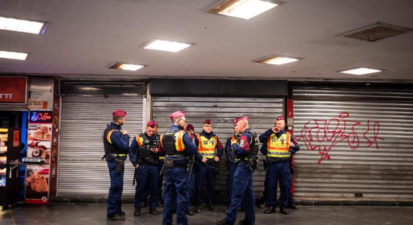 Budapest teljes területére fokozott rendőri ellenőrzést rendeltek el