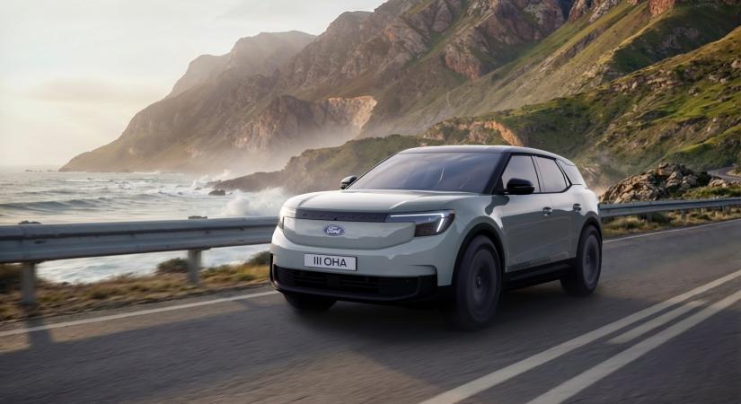 Új technológiát, nagyobb hatótávolságot és limitált kiadást kínál az elektromos Ford Explorer