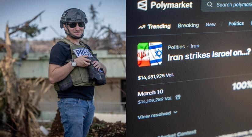 Egy 15 millió dolláros fogadás sorsa múlik a beszámolóján, halálos fenyegetést kapott egy izraeli újságíró