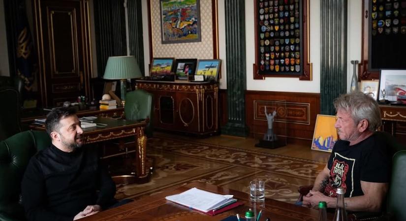 Sean Penn nem vette át személyesen az Oscar-díját, ezt csinálta helyette Ukrajnában