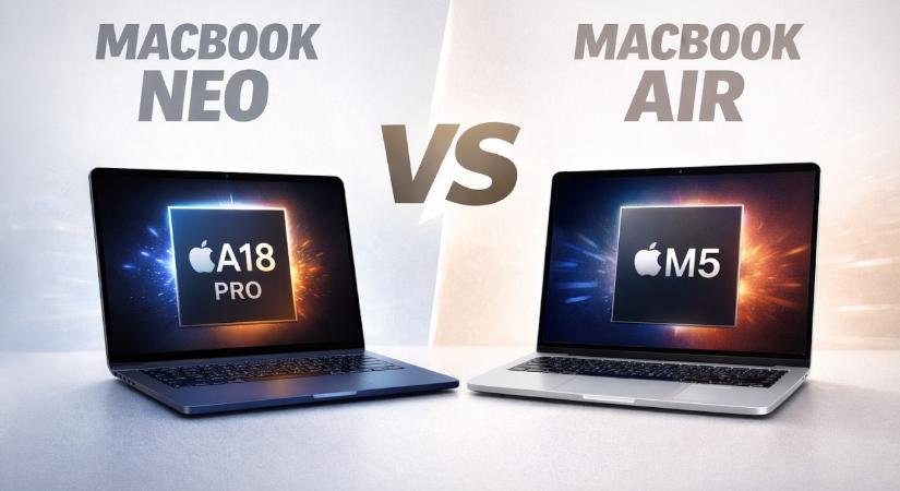 MacBook Neo vs MacBook Air – Megéri a félár?