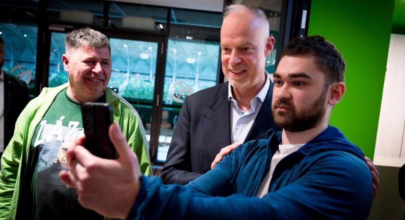 Tegnap Szalay-Bobrovniczky Kristóf járt titokban Szombathelyen