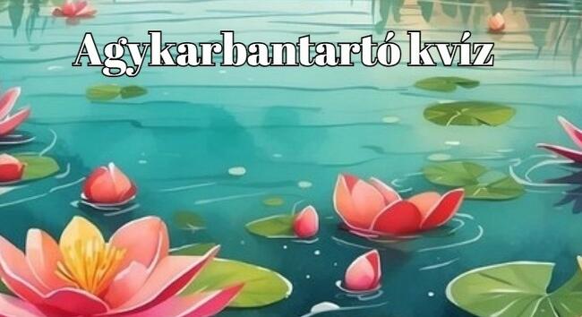 Agykarbantartó kvíz került ide - Tartsd frissen agytekervényeidet
