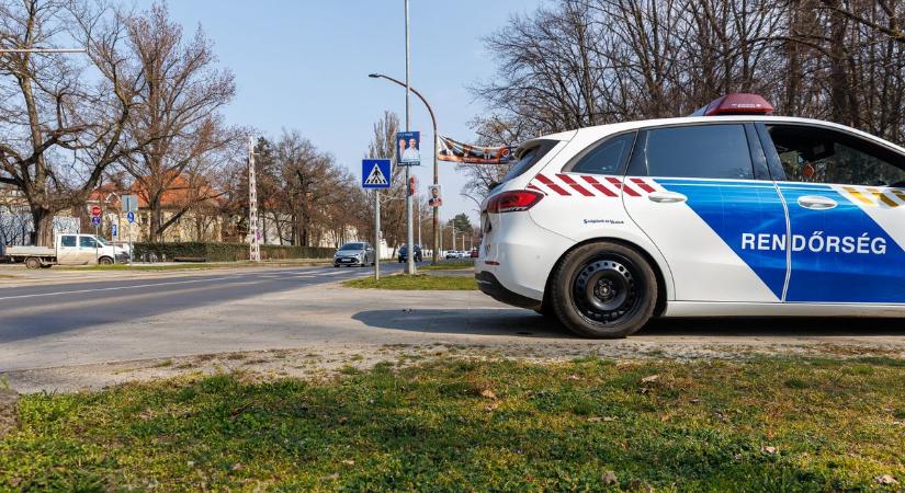 Biciklist ütött el egy autós Debrecenben – fotókkal