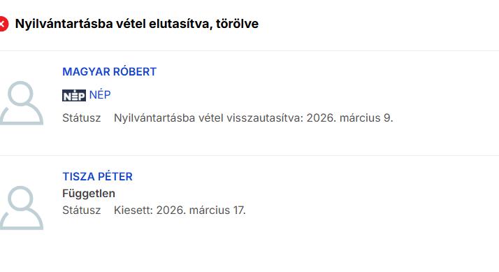 Tisza Péter lemondott, mégsem indul a választáson