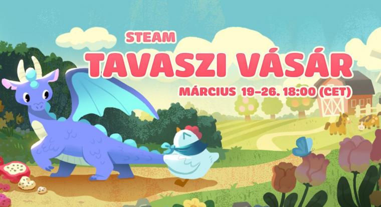 Érkezik a Steam tavaszi vására, óvjátok a pénztárcáitokat