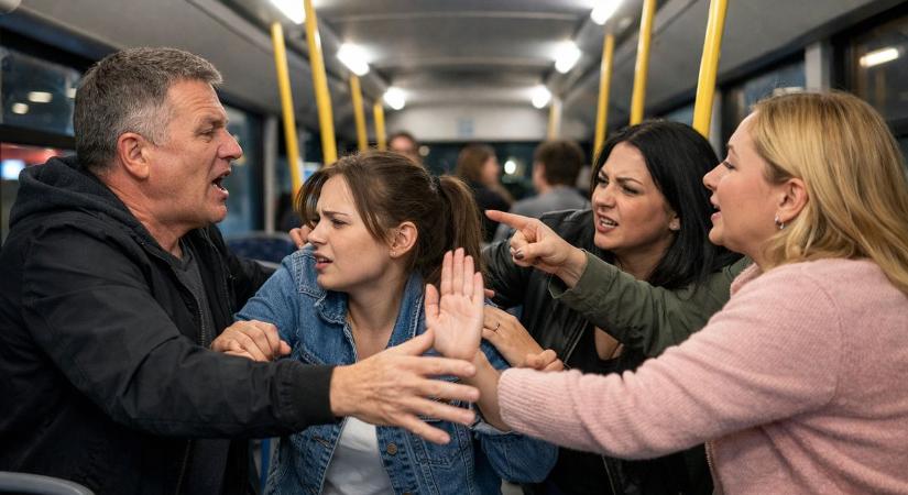 Nem a legjobb apás program: a Pécs–Komló buszjáraton egy férfi a lányával együtt keveredett verekedésbe