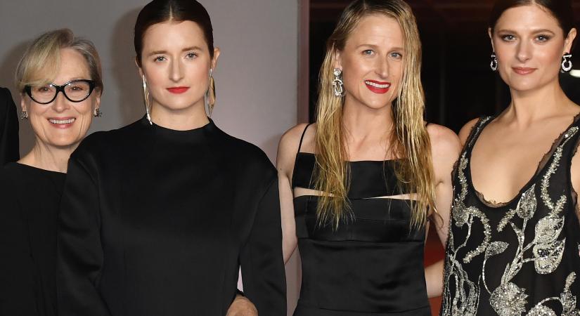 Sosem láttuk még őket együtt: Meryl Streep mindhárom gyönyörű lánya feltűnt az Oscar-partin