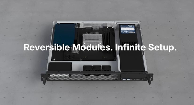 Előre vagy hátra? A SilverStone rackmount házának mindegy