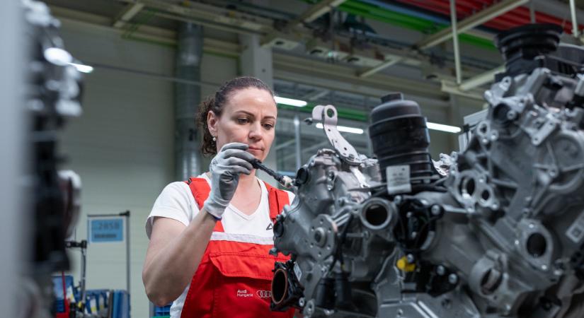 A nehézségek ellenére jó éve volt az Audi Hungariának