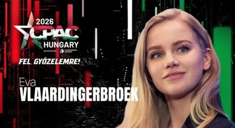 CPAC Hungary: Eva Vlaardingerbroek újra Budapestre jön