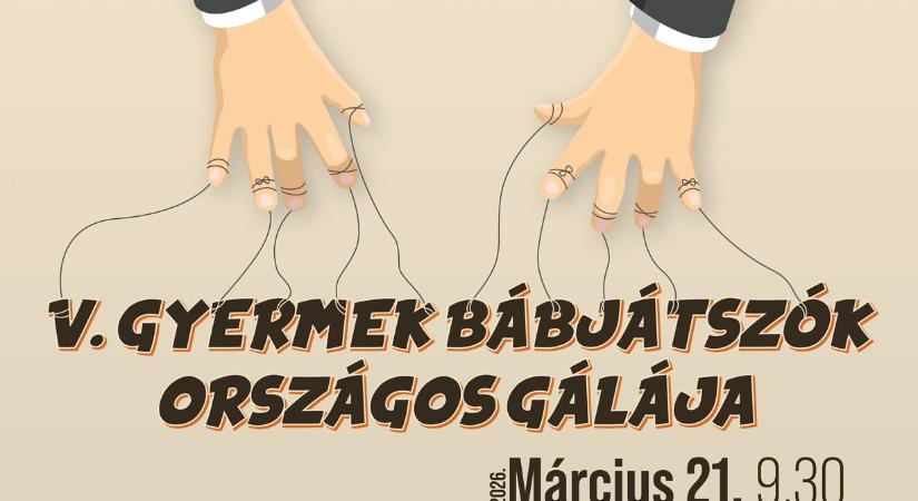 Szolnokon rendezik meg a gyermek bábcsoportok országos gáláját a Bábszínházi Világnapon