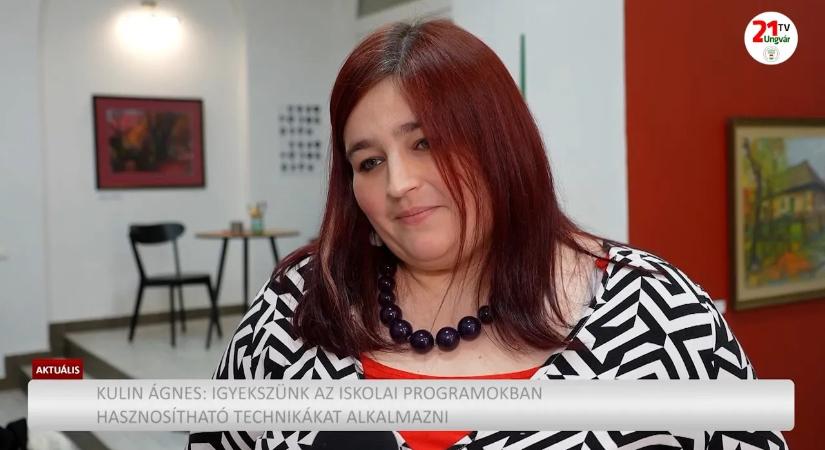Aktuális (2026.03.17) Kulin Ágnes: Igyekszünk az iskolai programokban hasznosítható technikákat alkalmazni (videó)
