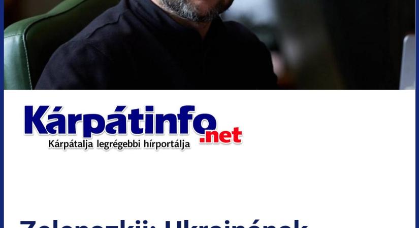 Zelenszkij: Ukrajnának havonta 45 ezer orosz katonát kell semlegesítenie