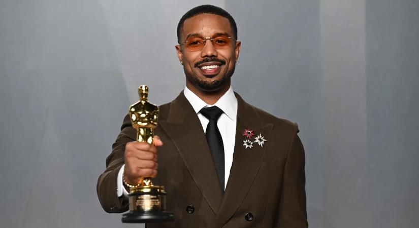 Ki nem találnád, Michael B. Jordan hol ünnepelte az Oscar-díját – Videó!