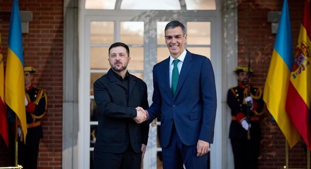 Zelenszkij Spanyolországba látogat