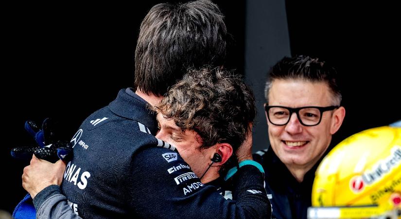 Hiába a futamgyőzelem, a Merci-főnök félti Antonellit