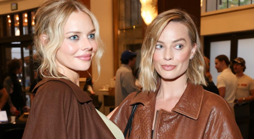 Híres hasonmásával pózolt Margot Robbie, félelmetes mennyire egyformák