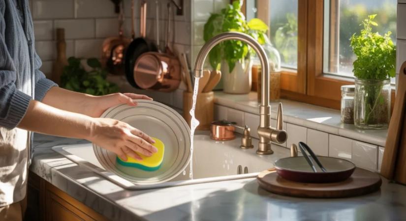 A legtöbben így mossák el az edényeket – a baktériumok végül az ételbe kerülhetnek