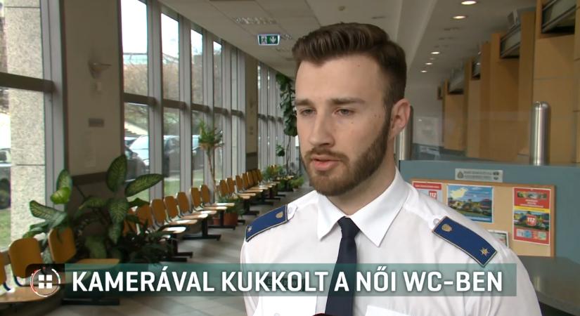 Kamerát szerelt a női vécébe egy férfi az M4-es abonyi pihenőjében