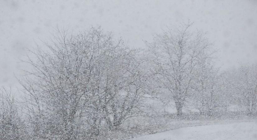 Márciusi havazás: volt, ahol óriási pelyheken szakadt a hó - videó