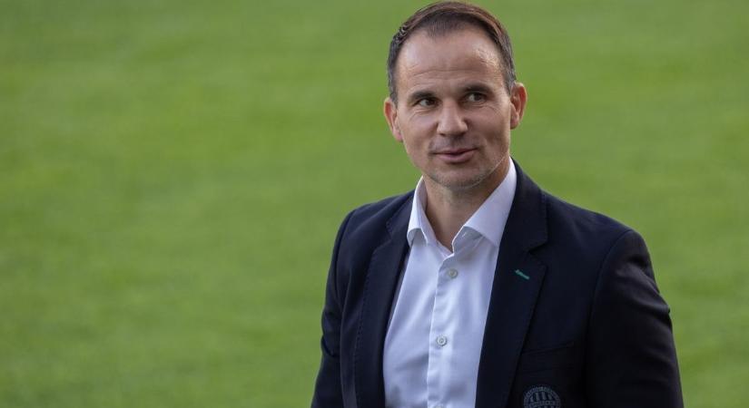 „Még csak az első félidőnél tartunk” – Hajnal Tamás óvatosságra intette a Fradit