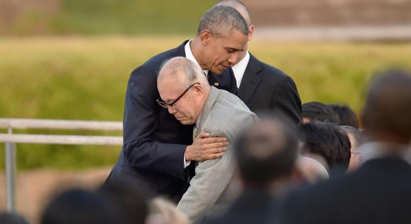 Szomorú hír a hirosimai túlélőről, aki Obama ölelése után vált halhatatlanná