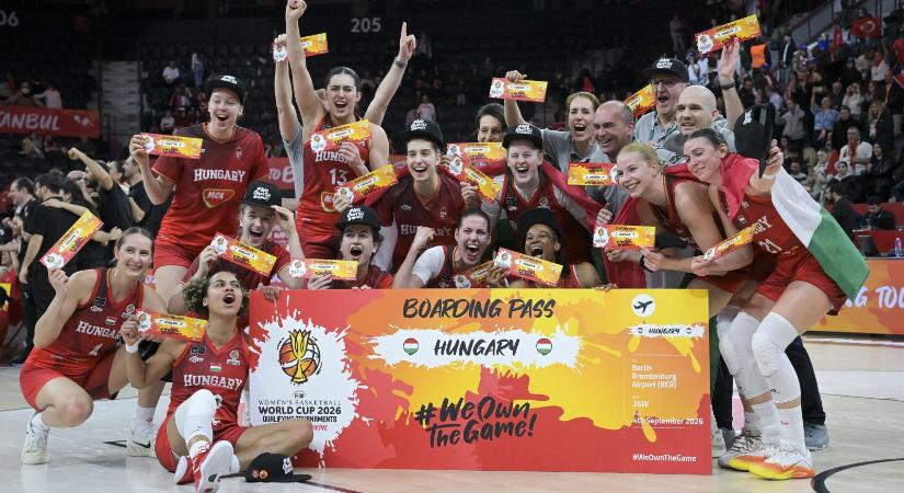 Női kosárlabda: 28 év után világbajnoki résztvevő a magyar csapat!