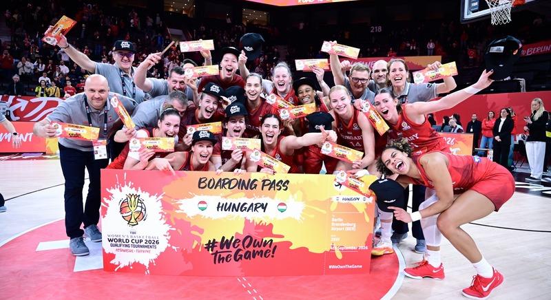 28 év után lesz ott a vb-n a női kosárlabda-válogatott