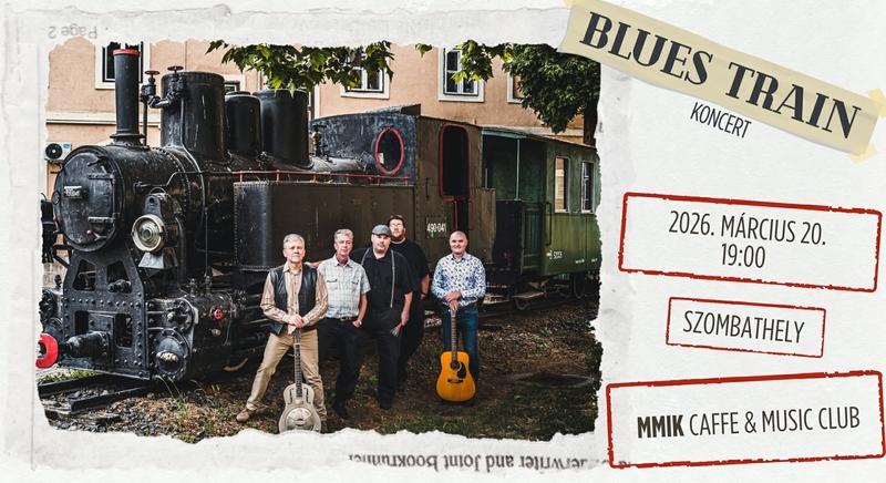 A blues mélysége és a folk szabadsága találkozik a Blues Train koncertjén az MMIK-ban (már. 20.)