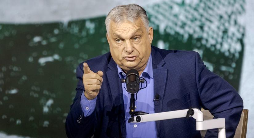 Orbán a Bayer showban silány mesének nevezte a választások orosz befolyásolását