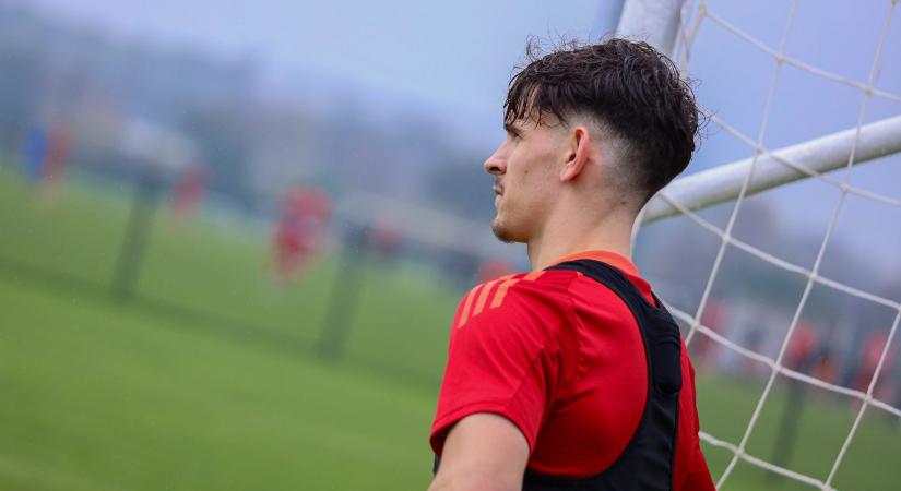 Az újonc Szűcs Tamás debreceni csapattársainak is megköszönte a válogatott meghívót