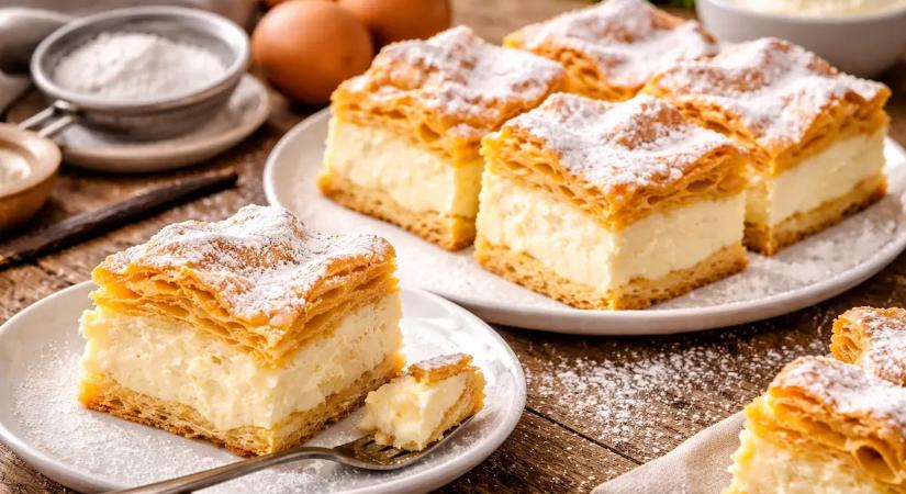 Könnyebb, mint a cukrászdai – vaj nélküli krémmel készül ez a légies karpatka