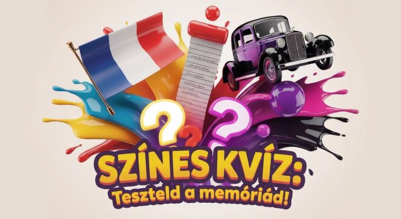 Kvíz: Emlékszel még a legikonikusabb árnyalatokra? Ez a teszt alaposan megizzaszt!