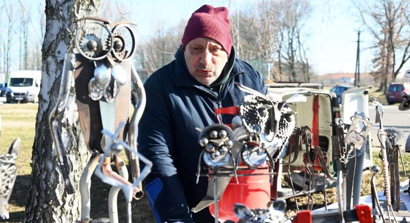 Sosem látott tárgyat árult az ezermester, nevet is adott az alkotásnak – videóval, galériával