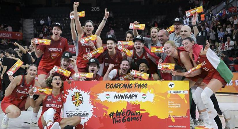 Női kosárlabda vb-selejtező: 28 év után jutott ki a magyar női válogatott