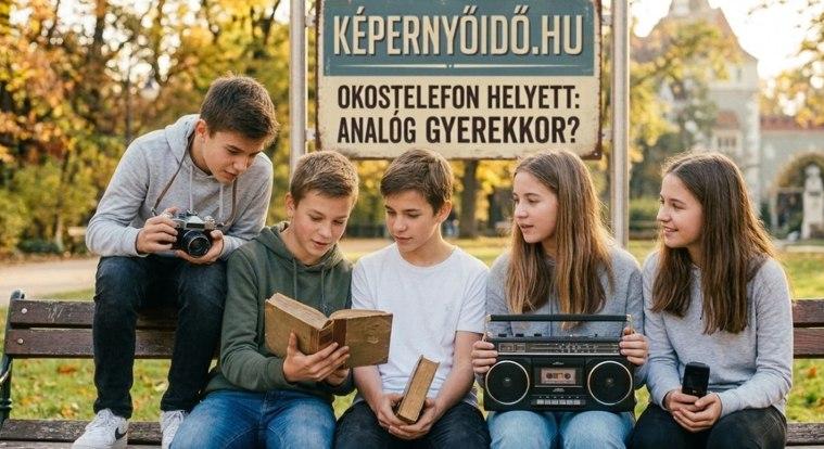 Okostelefon helyett analóg gyerekkor? Egyre több szülő mond nemet a digitális nyomásra