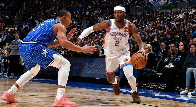 Shai Gilgeous-Alexande 40 ponttal segítette győzelemre a rájátszásba jutó OKC-t – videó