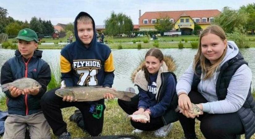 Új ruhát ölt az iskolai horgászvetélkedő